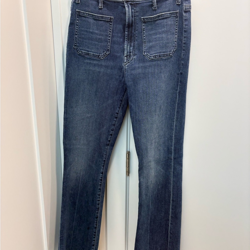 MOTHER the Patch ankle jeans